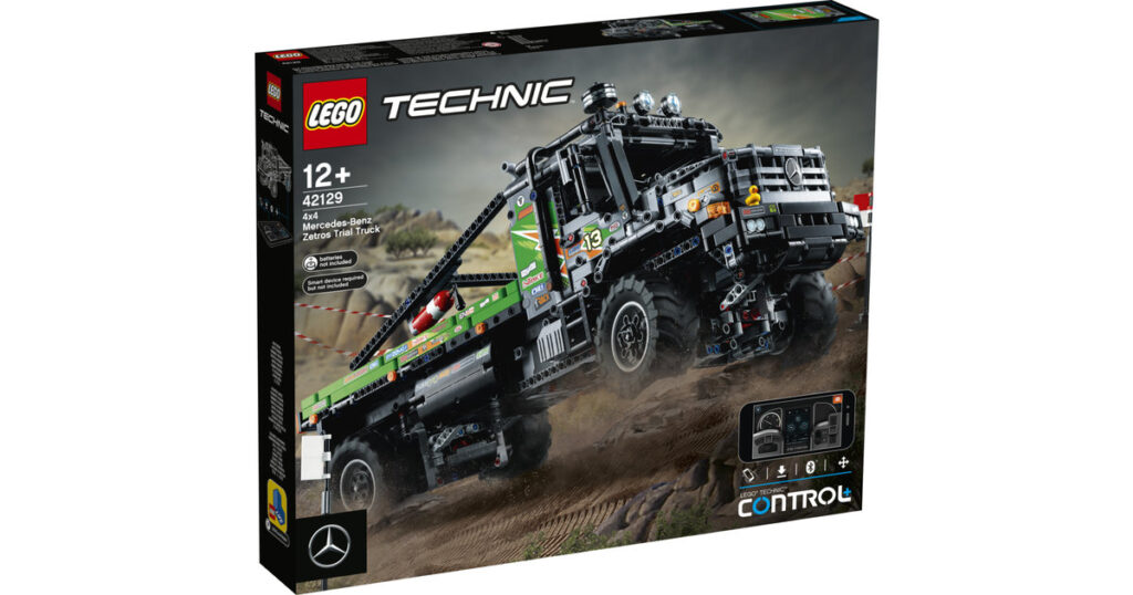 LEGO 42129 4×4 Mercedes-Benz Zetros Offroad-Truck – BRICKLI